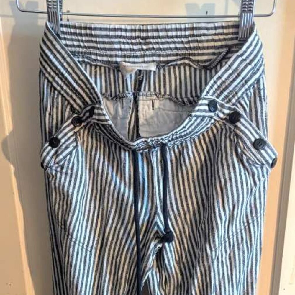 Rewind women’s size 5‎ linen blend pull on drawstring pants